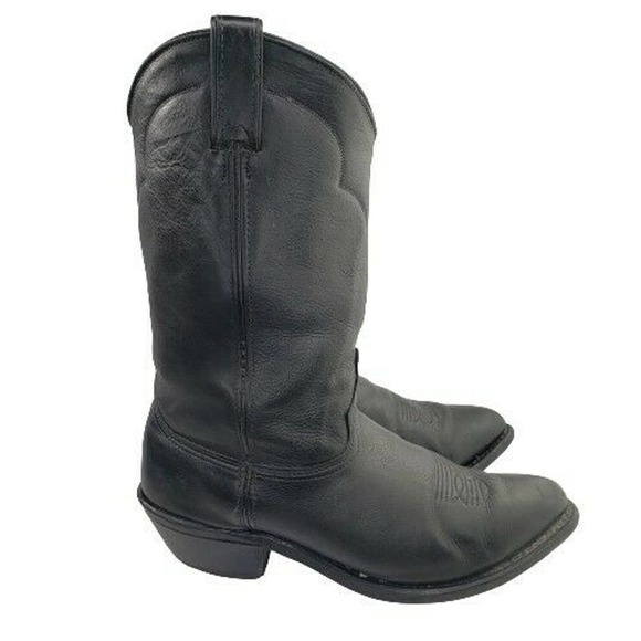 Abilene Polished Cowhide Boot - Medium Toe - 6401 - Picture 2 of 5